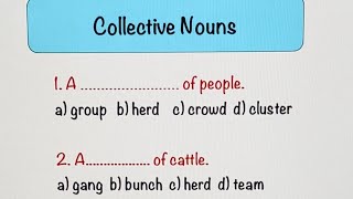 30 Collective Nouns  English Grammar Practice [upl. by Bailie]