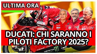 MotoGP  Ducati 56 GP per Scegliere i Piloti Factory 2025 [upl. by Aehcim]