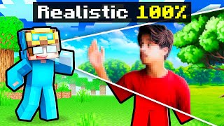 Nico Has REALISTIC VISION In Minecraft [upl. by Treulich462]