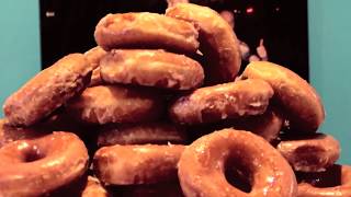 Man VS 100 Krispy Kreme Donuts [upl. by Pega]