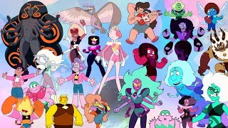 TODAS LAS FUSIONES DE STEVEN UNIVERSE ACTUALIZADO 2021 quotEnd of Eraquot [upl. by Namara]