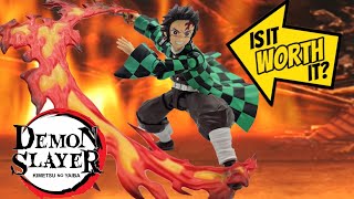 SHFiguarts Demon Slayer Tanjiro action figure review [upl. by Ydolem]