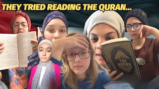 Western Women are Accepting Islam after Reading the Quran [upl. by Senhauser]