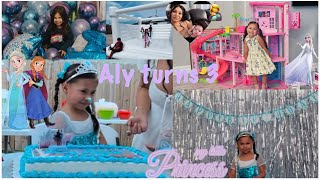 Alys PRINCESS birthday the BIG 3 [upl. by Rehtaef]