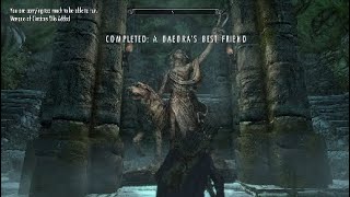 kill Barbas or not  Skyrim [upl. by Chader]