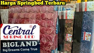 Harga Spring bed Bigland  Review Springbed Central  Springbed Terbaru  Rian Mebel [upl. by Neelrad]