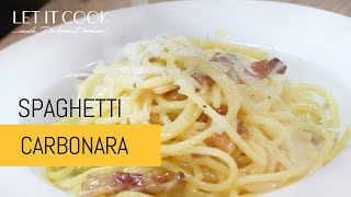 Original Spaghetti Carbonara [upl. by Ayidan504]