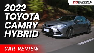 2022 Toyota Camry 25 V Hybrid Review  ZigwheelsPh [upl. by Lleumas201]