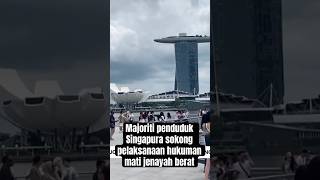 Majoriti penduduk Singapura sokong pelaksanaan hukuman mati jenayah berat [upl. by Ahsiekel]