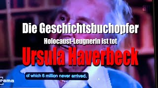 Die Geschichtsbuchopfer HolocaustLeugnerin Ursula Haverbeck ist tot [upl. by Combes]