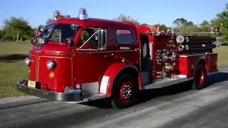 1957 American LaFrance 800 Series Firetruck [upl. by Ttessil]