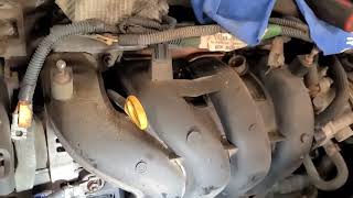 2009 Toyota 18 Timing Chain Replacement pt 2 [upl. by Alleris]