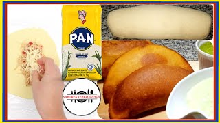 Como Hacer la Masa de EMPANADAS Venezolanas sin SECRETOS Paso a Paso 🇻🇪 Te enseño armar la empanada [upl. by Ellehsad]