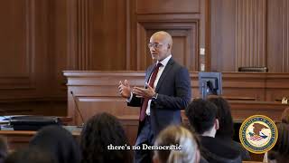 US Attorney Damian Williams Speaks To Students As Part Of Justice For All [upl. by Halladba]