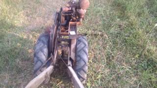 Planet Jr bp1 with sickle bar mower [upl. by Greabe]