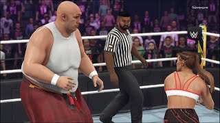 FULL MATCH  Ronda Rousey vs Fat B  WWE 2K24 [upl. by Pulchi291]