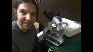 Review AmScope T120 Trinocular Lab Compound Microscope 2500X Mag Power Order link in description [upl. by Eleira]