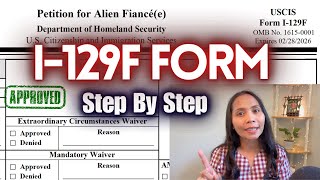 HOW TO FILL OUT Form I129F  STEP BY STEP GUIDE for the K1 Visa Packet [upl. by Kokaras343]