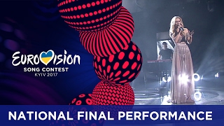 Kasia Moś  Flashlight Poland Eurovision 2017  National Final Performance [upl. by Ignazio701]