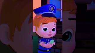 Police Car Song  3D Animation Rhymes amp Songs For Children shorts song 3d kids [upl. by Etnaihc134]