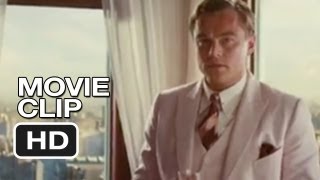 The Great Gatsby Movie CLIP  One More Question 2013  Leonardo DiCaprio Movie HD [upl. by Lehcear]