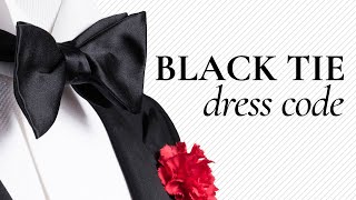 Tuxedo amp Black Tie Dress Code Explained How To Look Awesome in a Tux for Wedding Groom Gala Prom [upl. by Aiyn953]