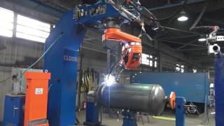 Robotic welding station QRC 350 E [upl. by Adnov]