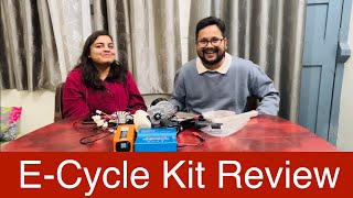 Honest Review of the 350W Brushed Motor eCycle Kit [upl. by Eenaej]