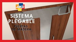 SISTEMA DE PUERTAS PLEGABLES CY3124 [upl. by Penman491]