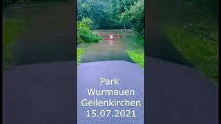 Überschwemmung in Geilenkirchen nach starken Regenfällen 15072021 [upl. by Robbin64]