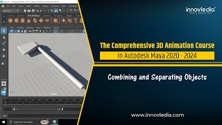 Maya Course  How to Combine and Separate Objects in Maya [upl. by Lema]