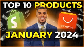 ⭐️ TOP 10 PRODUCTS TO SELL IN JANUARY 2024  DROPSHIPPING SHOPIFY [upl. by Huttan]