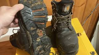 Carhartt Boots 3 year review and comparison to new [upl. by Demetri658]