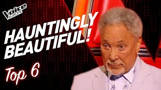 HAUNTINGLY Beautiful Blind Auditions and Performances on The Voice  TOP 6 [upl. by Lacey]