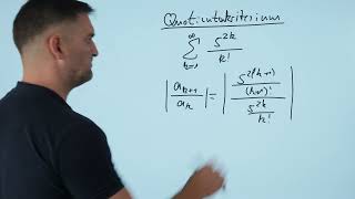 Quotientenkriterium Beispiel  Mathe by Daniel Jung [upl. by Nitsuj]