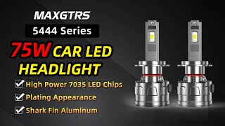 5444 Series 75W Car LED Headlight [upl. by Rehtae]