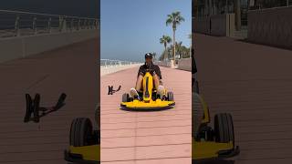 Have you ever seen a Segway that doubles up into a Lamborghini gokart 😲 lamborghini gokart [upl. by Fanchan]