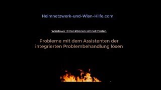 Assistent zur Problembehandlung von Windows 10 Problemen nutzen Windows Problem Konflikt lösenquot [upl. by Enahs]