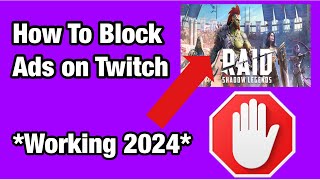 How To Block Twitch ADS in OCTOBER 2024 WORKING  Twitch Adblock Tutorial 2024 [upl. by Sheppard]