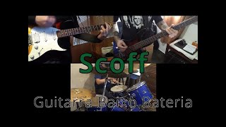 N301 Scoff – Nirvana – Guitarra Baixo Bateria Cover  How to play – Guitar Bass Drums [upl. by Elwira]