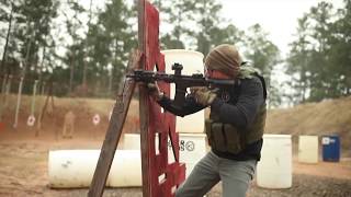 RFTV RF 105quot 556 Pistol in action [upl. by Einnal]