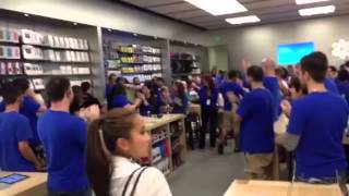 Apple store clap out [upl. by Nahamas]