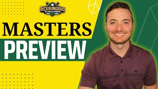 Masters Tournament  Fantasy Golf Preview amp Picks Sleepers Data  DFS Golf amp DraftKings [upl. by Oderfodog660]