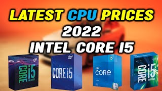 Latest Intel Core i5 CPU Prices in Pakistan 2022  INTEL Processor Prices  Mohsin Zafar TV [upl. by Akenom332]