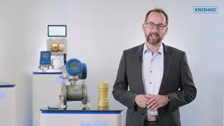 Durchflussmessung von fettigem Abwasser mit dem OPTIFLUX 7300  KROHNE [upl. by Aryad]