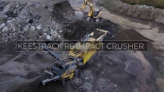 Keestrack R6 Impact Crusher  Frontline Machinery [upl. by Anam661]