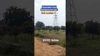 Hyderabad near farmlands for sale farmlands in hyderabad agricultural land for sale in Hyderabad [upl. by Neiv]