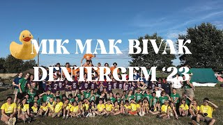 Aftermovie Mik Mak Bivak 2023 Dentergem [upl. by Clair874]