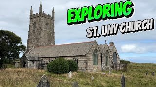 Exploring St Uny Church Lelant  Finding My 3rd Great Grandfather [upl. by Hu]