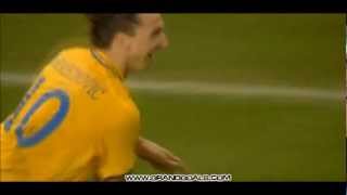 Zlatan magic goal against England  Stan Collymore commentary [upl. by Alehtse]